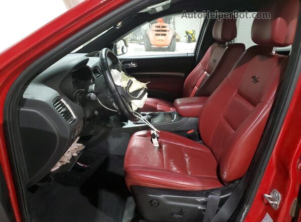 1C4SDHCT4GC446226 2016 DODGE DURANGO Red Vista interior delantera