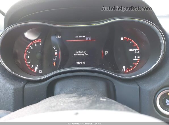 1C4SDJCT0HC666276 2017 DODGE DURANGO Black Հետևի նստատեղերի տեսք