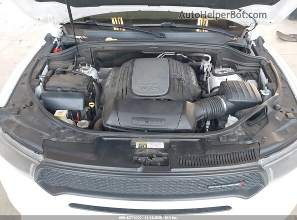 1C4SDJCT1KC633732 2019 DODGE DURANGO Белый Вид сзади