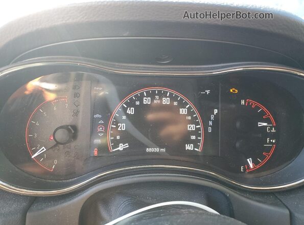 1C4SDJCT2LC346966 2020 DODGE DURANGO Gray Widok zestawu wskaźników