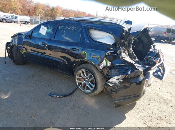 1C4SDJCT2RC138871 2024 DODGE DURANGO Black Rear left
