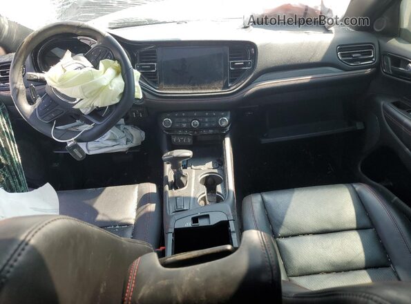 1C4SDJCT3RC140662 2024 DODGE DURANGO Black Dashboard view