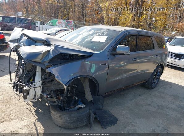 1C4SDJCT4NC209319 2022 DODGE DURANGO Серый Передняя левая четверть