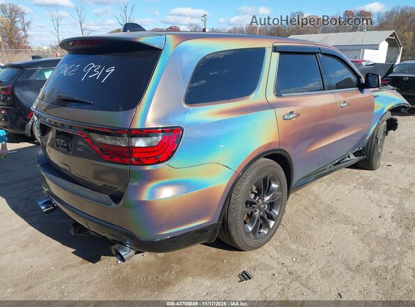 1C4SDJCT4NC209319 2022 DODGE DURANGO Серый Задняя правая четверть