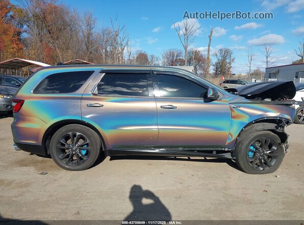 1C4SDJCT4NC209319 2022 DODGE DURANGO Серый Вид задней части салона
