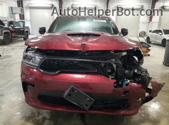 1C4SDJCT4RC175436 2024 DODGE DURANGO Maroon Vista frontal