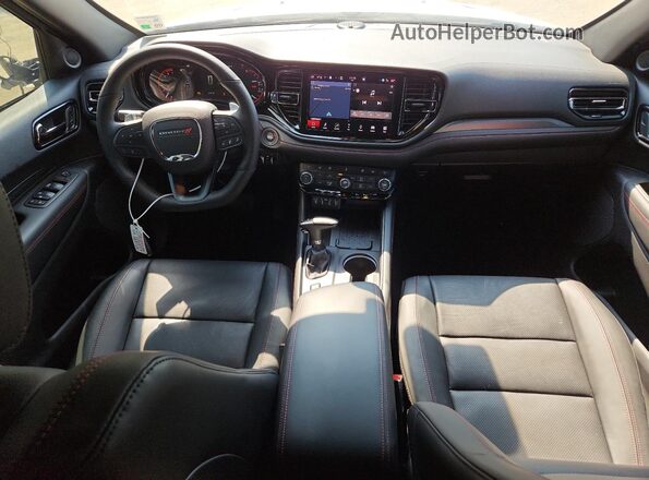 1C4SDJCT4SC523225 2025 DODGE DURANGO White Вид панелі приладів