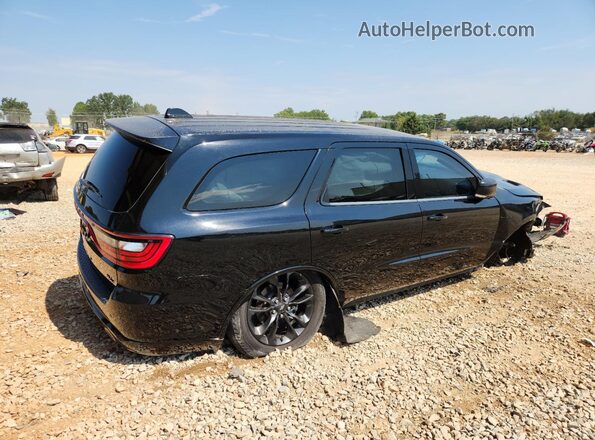 1C4SDJCT6NC222296 2022 DODGE DURANGO Black Tył prawy
