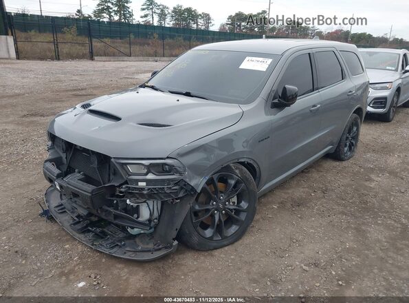 1C4SDJCT7NC222680 2022 DODGE DURANGO Gray Vista tres cuartos delantera izquierda