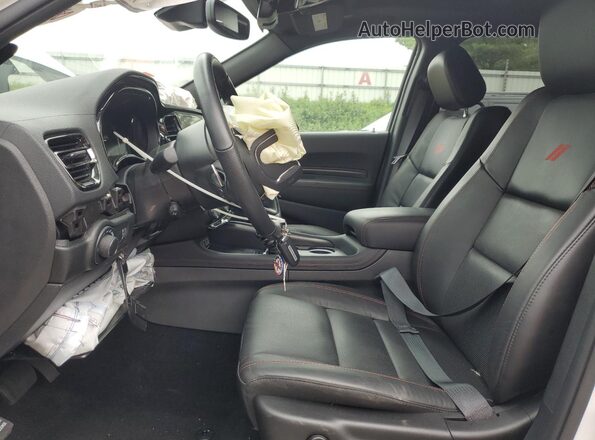 1C4SDJCT8RC157649 2024 DODGE DURANGO Белый Вид салона спереди