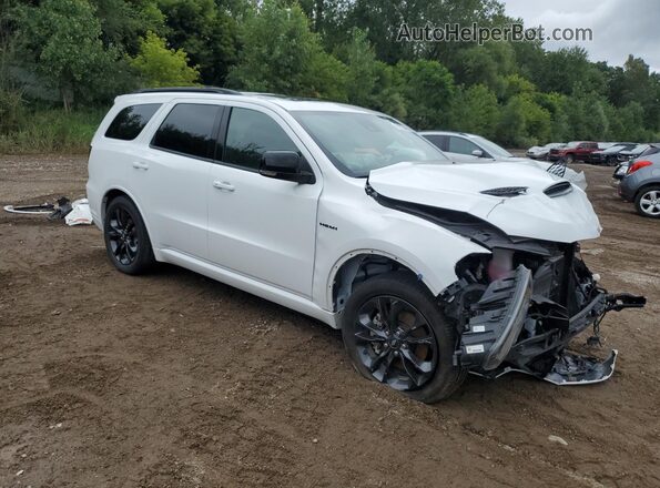 1C4SDJCT8RC157649 2024 DODGE DURANGO Белый Передняя правая четверть