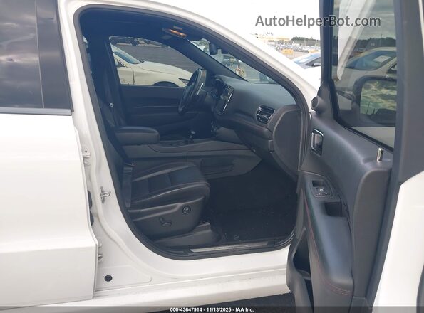 1C4SDJCT9NC133872 2022 DODGE DURANGO White Widok wnętrza z przodu