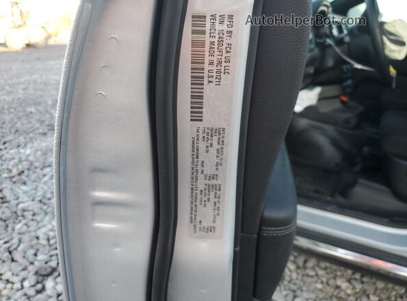 1C4SDJFT1RC101211 2024 DODGE DURANGO Silver Widok naklejki z numerem VIN