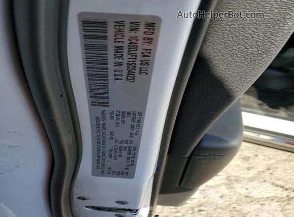 1C4SDJFT1SC544237 2025 DODGE DURANGO White 