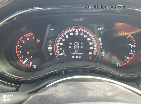 1C4SDJFT2RC134749 2024 DODGE DURANGO Серебряный Вид щитка приборов