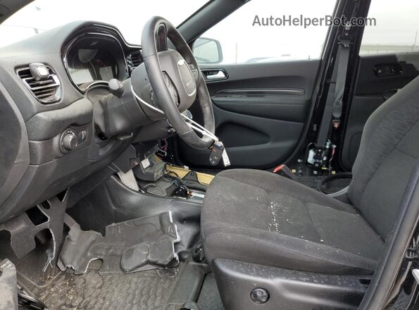 1C4SDJFT4RC184326 2024 DODGE DURANGO Black Widok wnętrza z przodu