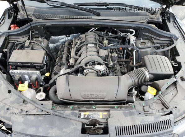 1C4SDJFT4RC184326 2024 DODGE DURANGO Black Widok komory silnika