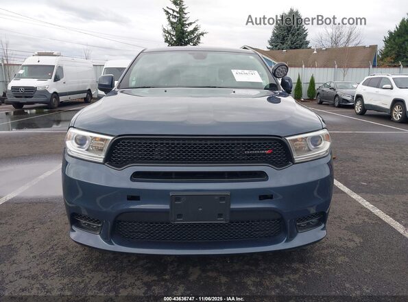 1C4SDJFT9LC443643 2020 DODGE DURANGO Blue Vista del cuadro de instrumentos