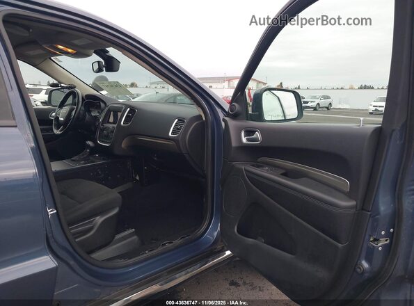 1C4SDJFT9LC443643 2020 DODGE DURANGO Blue Vista interior delantera