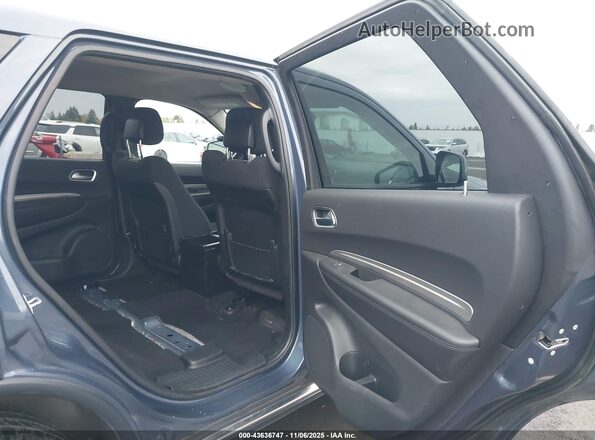 1C4SDJFT9LC443643 2020 DODGE DURANGO Blue Vista de la etiqueta del VIN