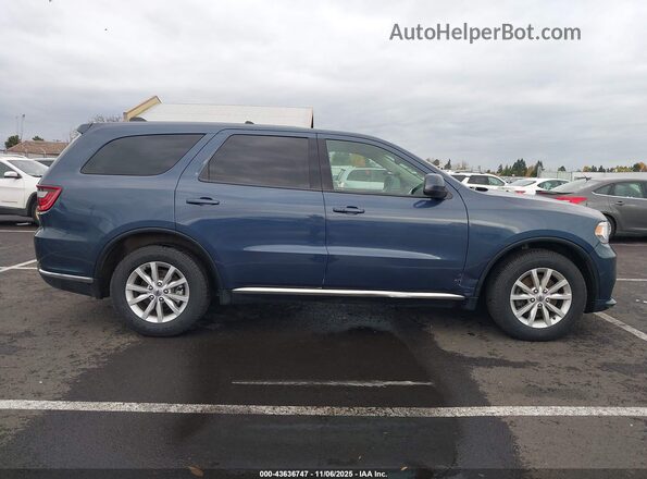 1C4SDJFT9LC443643 2020 DODGE DURANGO Blue Vista interior trasera