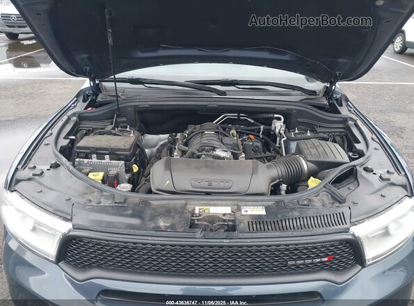1C4SDJFT9LC443643 2020 DODGE DURANGO Blue Vista trasera