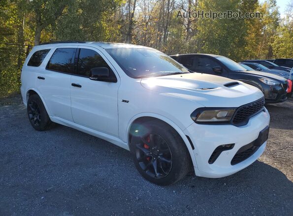 1C4SDJGJ1PC557963 2023 DODGE DURANGO Белый Передняя правая четверть