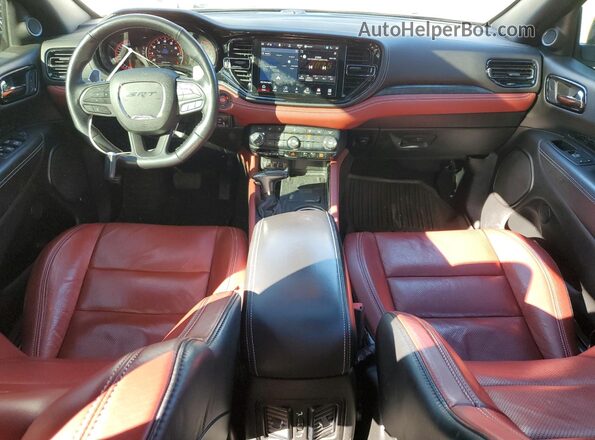 1C4SDJGJ1PC557963 2023 DODGE DURANGO Белый Вид панели приборов
