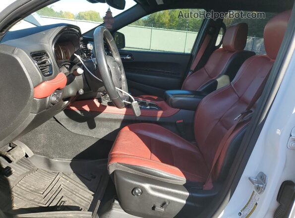 1C4SDJGJ1PC557963 2023 DODGE DURANGO Белый Вид салона спереди