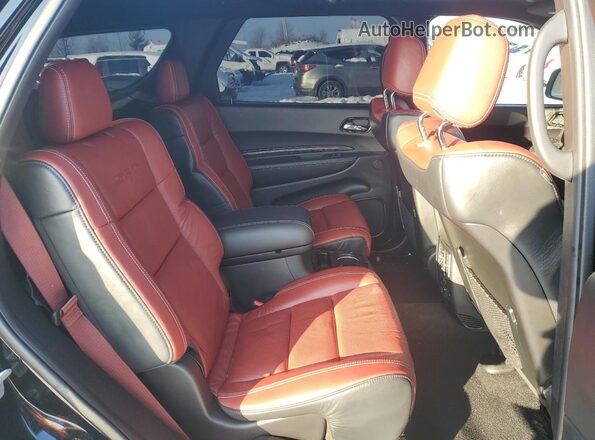 1C4SDJH98RC186503 2024 DODGE DURANGO Black Rear interior view