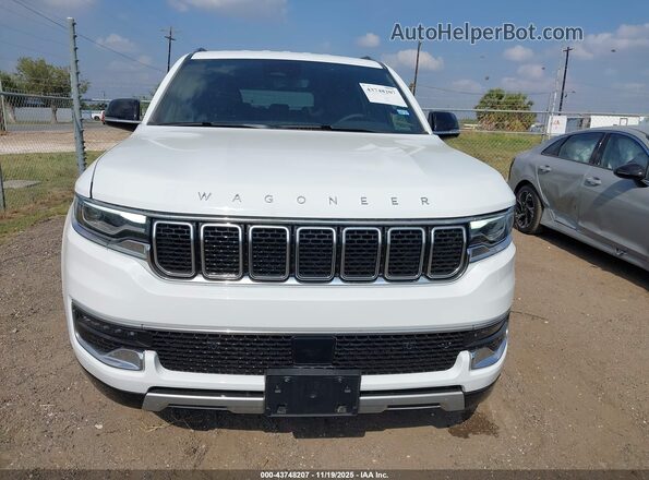 1C4SJSBP5SS527499 2025 JEEP WAGONEER L White Vista del cuadro de instrumentos
