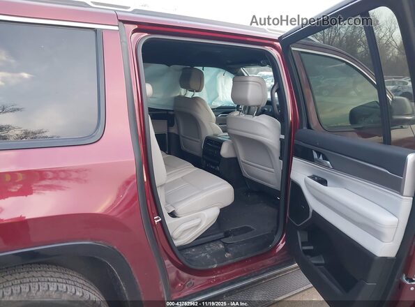1C4SJSBP8SS515072 2025 JEEP WAGONEER L Burgundy VIN კოდის სტიკერის ხედი
