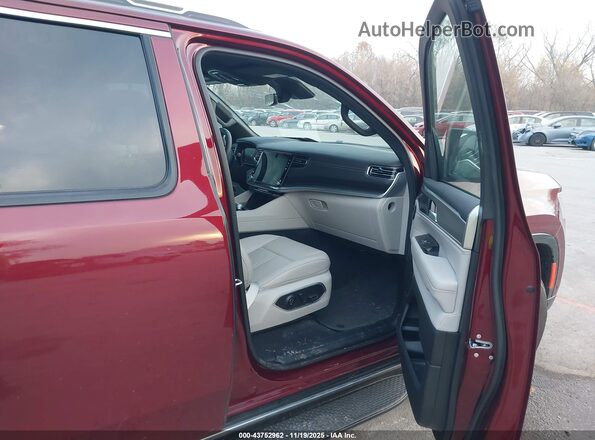 1C4SJSBP8SS515072 2025 JEEP WAGONEER L Burgundy წინა სალონის ხედი