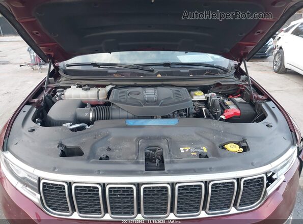 1C4SJSBP8SS515072 2025 JEEP WAGONEER L Burgundy უკანა ხედი