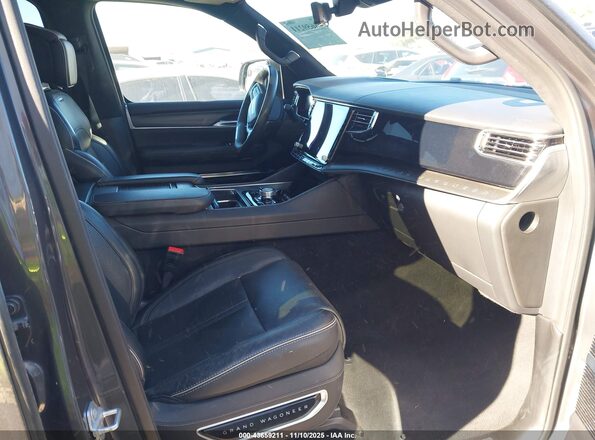 1C4SJSFP3RS149932 2024 JEEP GRAND WAGONEER L Gray Front interior view