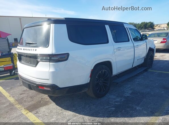 1C4SJSFPXRS136949 2024 JEEP GRAND WAGONEER L White Rear right