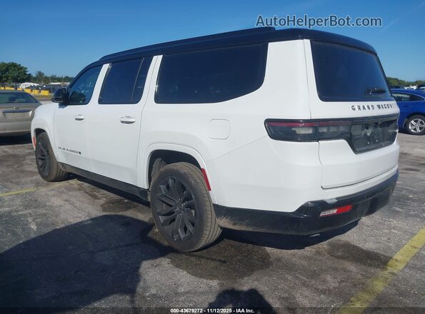 1C4SJSFPXRS136949 2024 JEEP GRAND WAGONEER L White Rear left