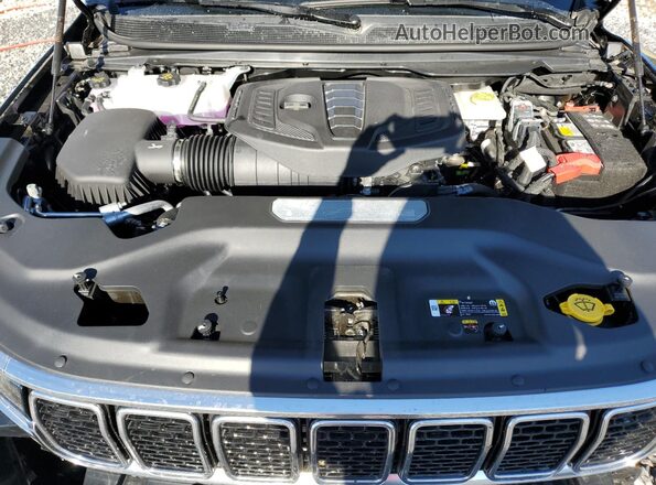 1C4SJVBP2SS509365 2025 JEEP WAGONEER Black Vista del compartimento del motor
