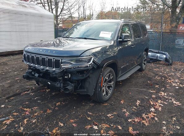1C4SJVDP0RS171570 2024 JEEP WAGONEER Light Blue წინა მარცხენა ხედი სამი მეოთხედიდან