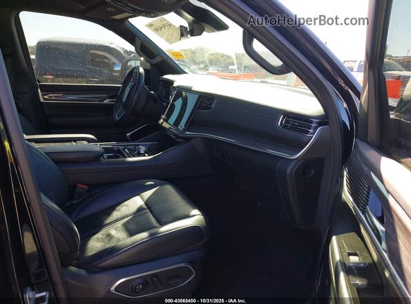 1C4SJVDT2NS128663 2022 JEEP WAGONEER Black Вид салону спереду