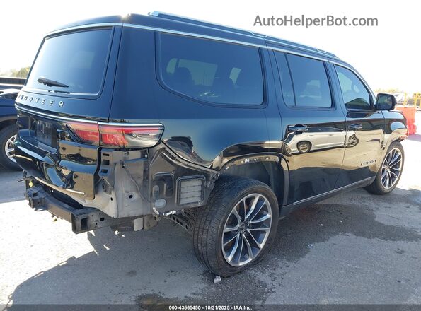 1C4SJVDT2NS128663 2022 JEEP WAGONEER Black Задня права чверть