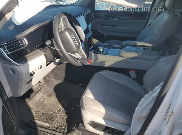 1C4SJVDT4NS110830 2022 JEEP WAGONEER White Vista interior delantera