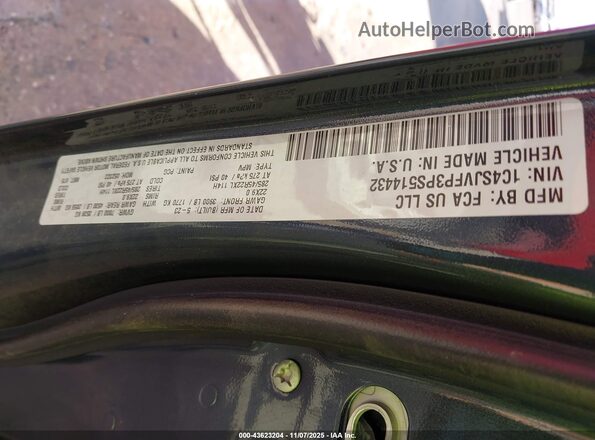 1C4SJVFP3PS514432 2023 JEEP GRAND WAGONEER Black Շարժիչի բաժամունքի տեսք