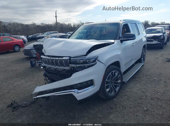 1C4SJVGP7PS511015 2023 JEEP GRAND WAGONEER White Առջևի ձախ երեք քառորդ տեսարան