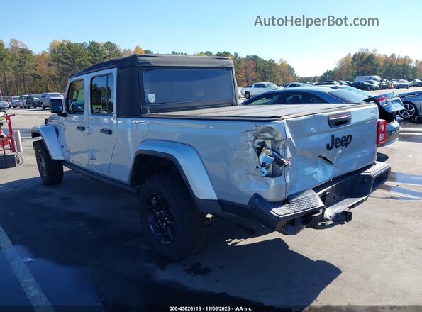 1C6HJTAG0PL585207 2023 JEEP GLADIATOR Silver Rear left