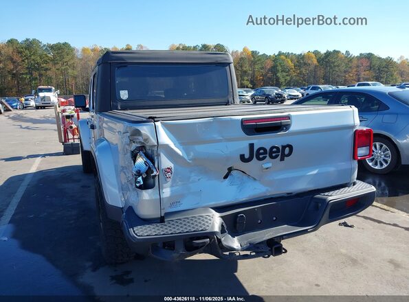 1C6HJTAG0PL585207 2023 JEEP GLADIATOR Silver Front view