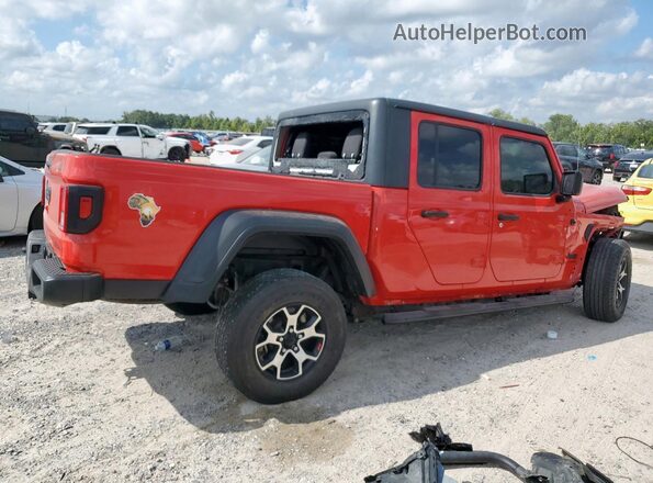 1C6HJTAG1LL124981 2020 JEEP GLADIATOR Red Задня права чверть
