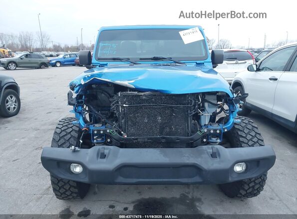 1C6HJTAG3LL201785 2020 JEEP GLADIATOR Blue Vista del salpicadero