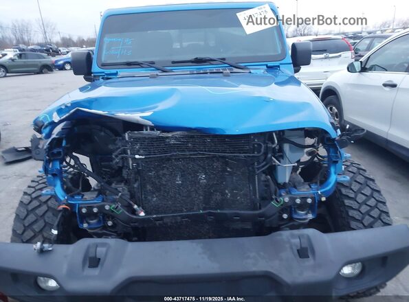1C6HJTAG3LL201785 2020 JEEP GLADIATOR Blue Vista frontal