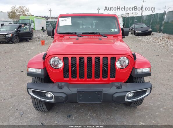 1C6HJTAG3ML533338 2021 JEEP GLADIATOR Red Vista frontal